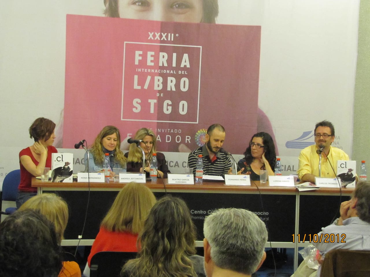 Feria del Libro de Santiago 2012