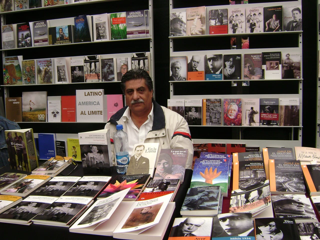 Los tambores de Doménico Modugno, Feria del Libro de Santiago 2015
