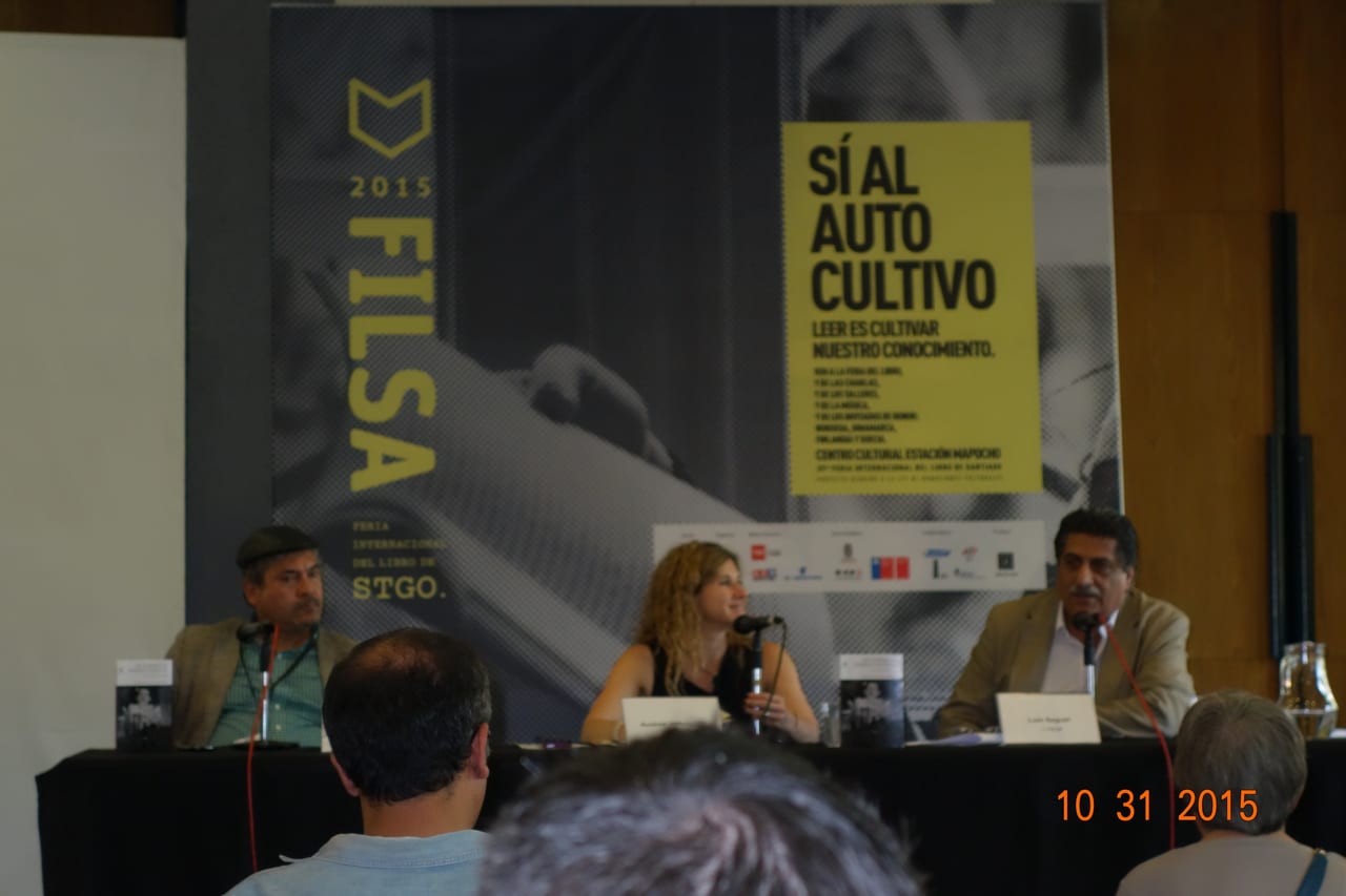 Los tambores de Doménico Modugno, Feria del Libro de Santiago 2015