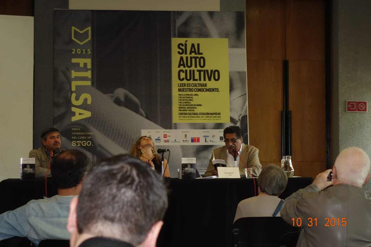 Los tambores de Doménico Modugno, Feria del Libro de Santiago 2015