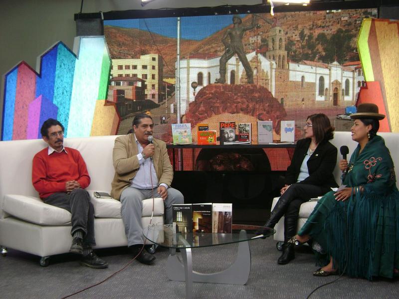 Luis Seguel Vorpahl en la Feria del Libro de La Paz, Bolivia